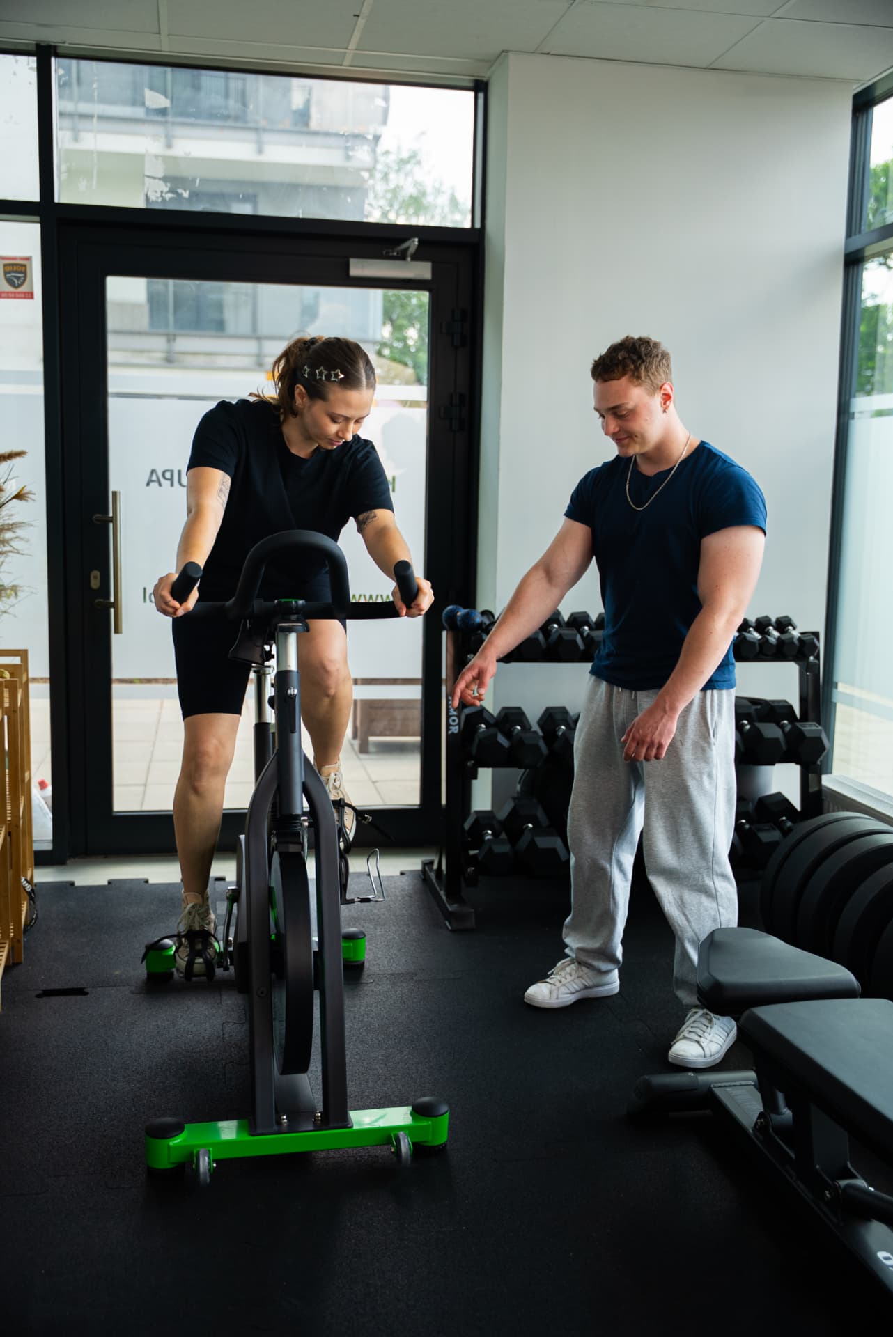 Trening i regeneracja w studiu Radwański